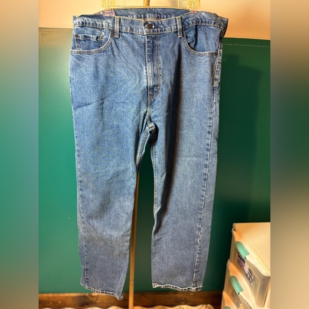 Levi's Men's 505 Straight Blue Jeans